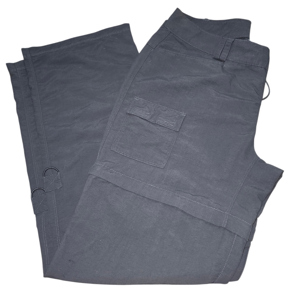 The North Face Charcoal Women’s Horizon Convertible Pants. Sz. 14